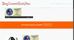 Desktop Screenshot of everyornamenthasitsplace.com
